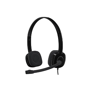 Audífono Logitech h151 con micrófono jack 3.5mm