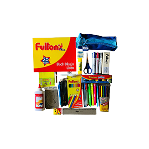 Pack lista escolar estandar basico 26 productos