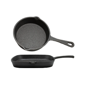 Set sarten cuadrado y redondo Iron Cast Wayu