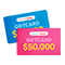 Gana 1 de 2 Giftcards con Keypass